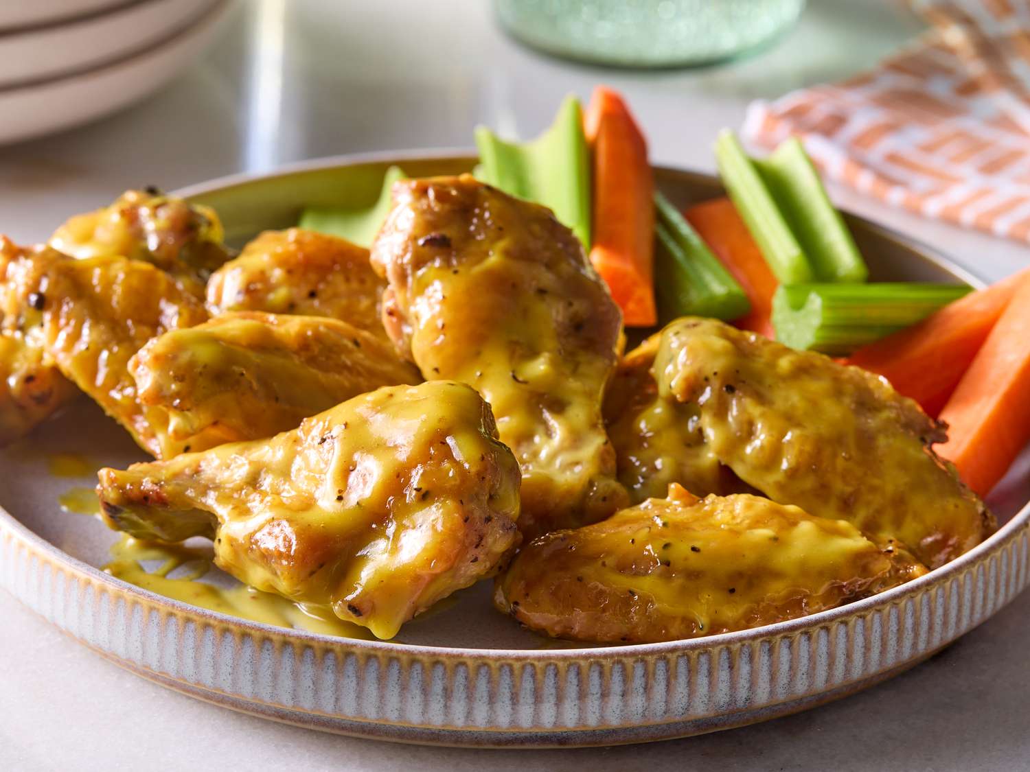 Honey Mustard Chicken Wings