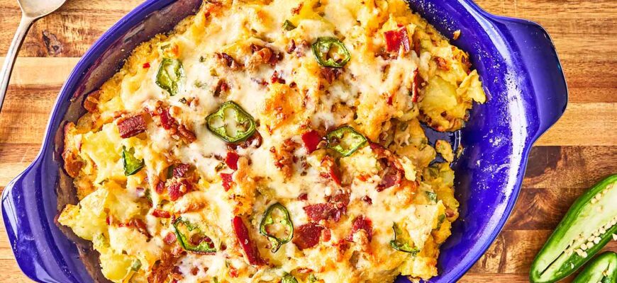 Jalapeno Popper Potatoes