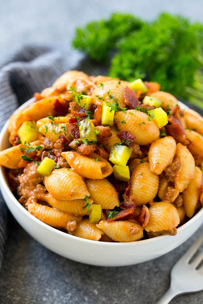 Cheeseburger Pasta