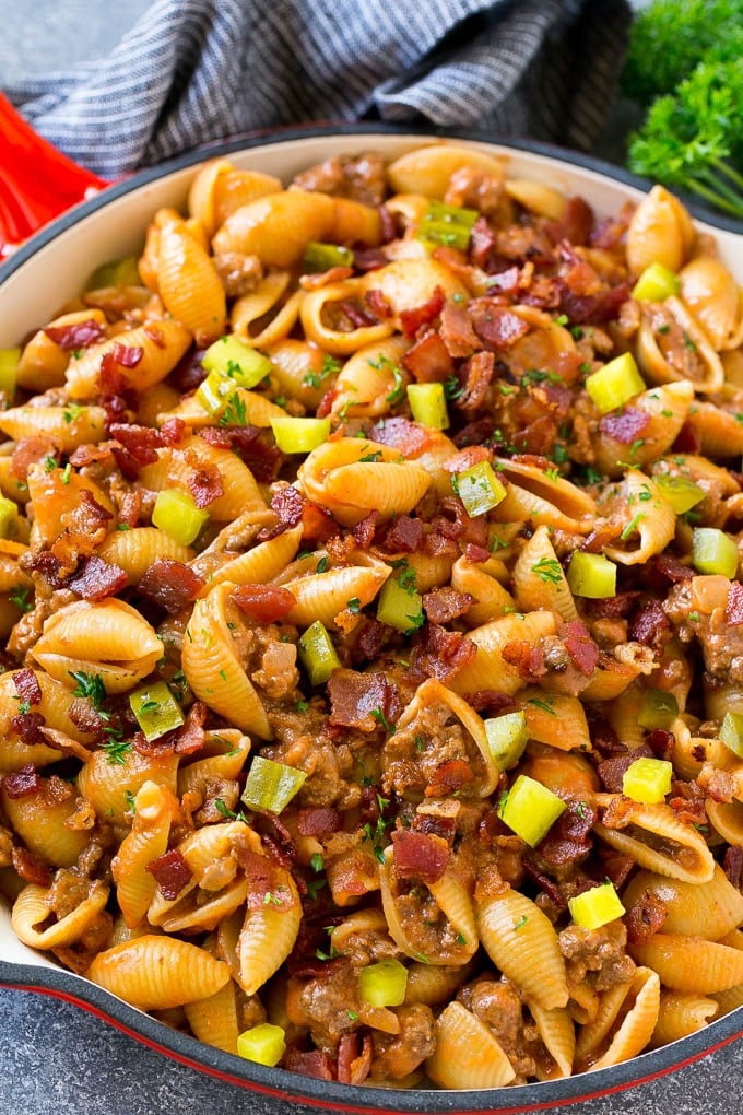 Cheeseburger Pasta