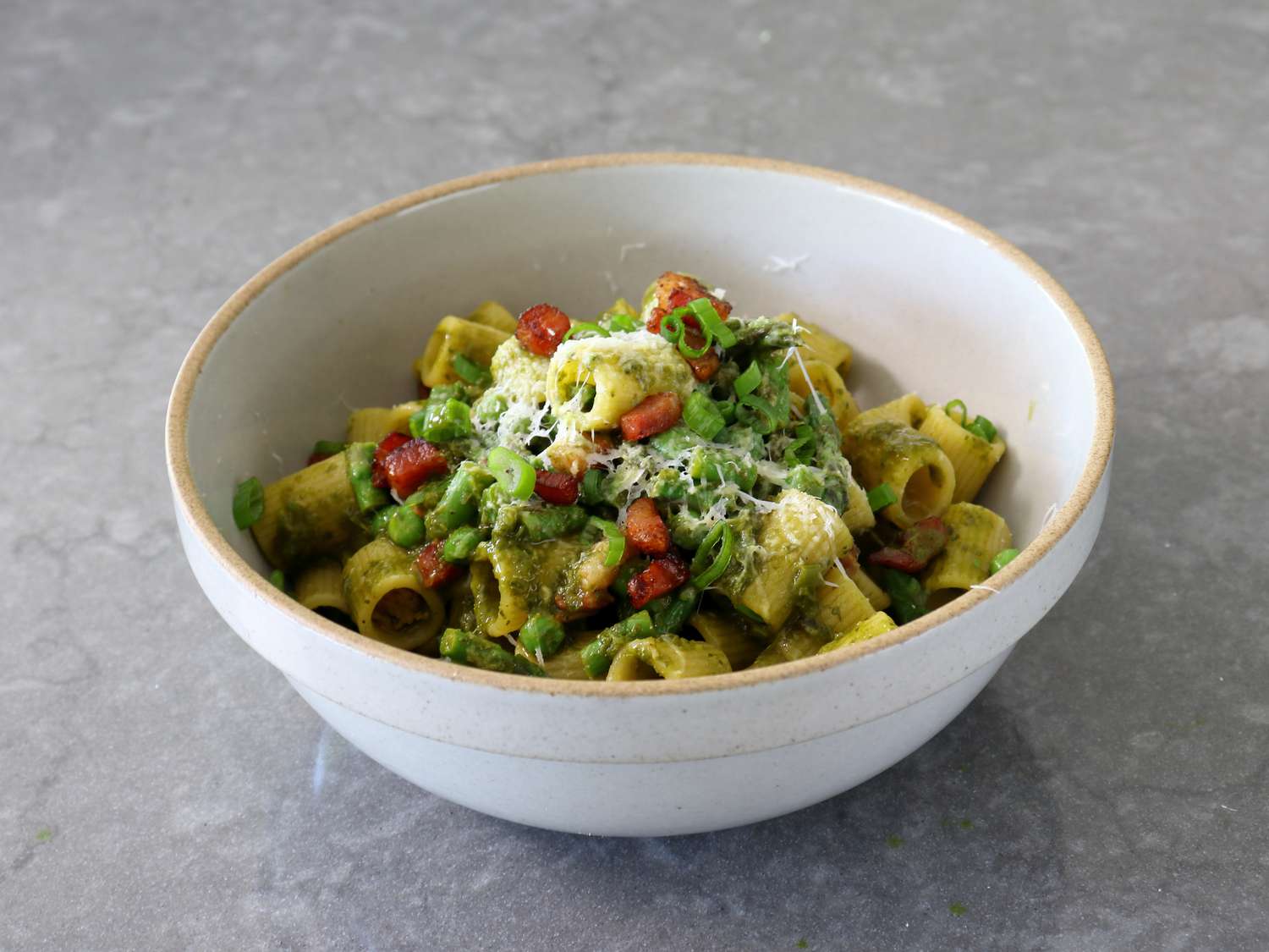 Pancetta Primavera Rigatoni