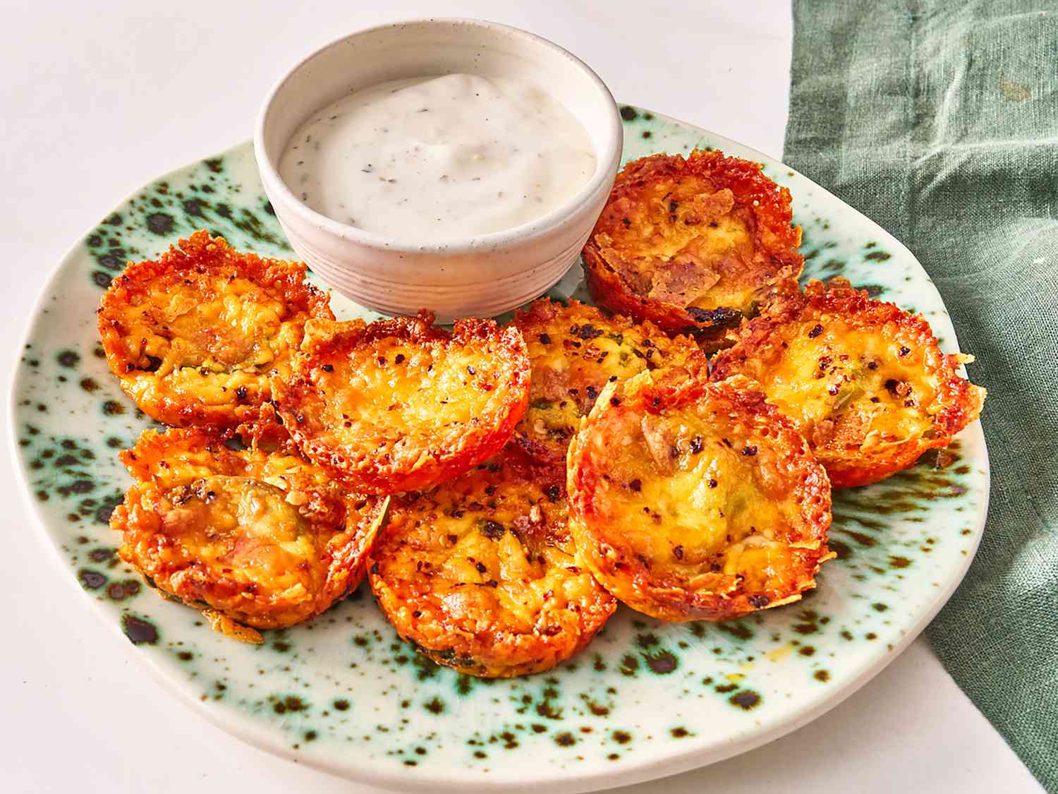 Cheesy Pickle Chips