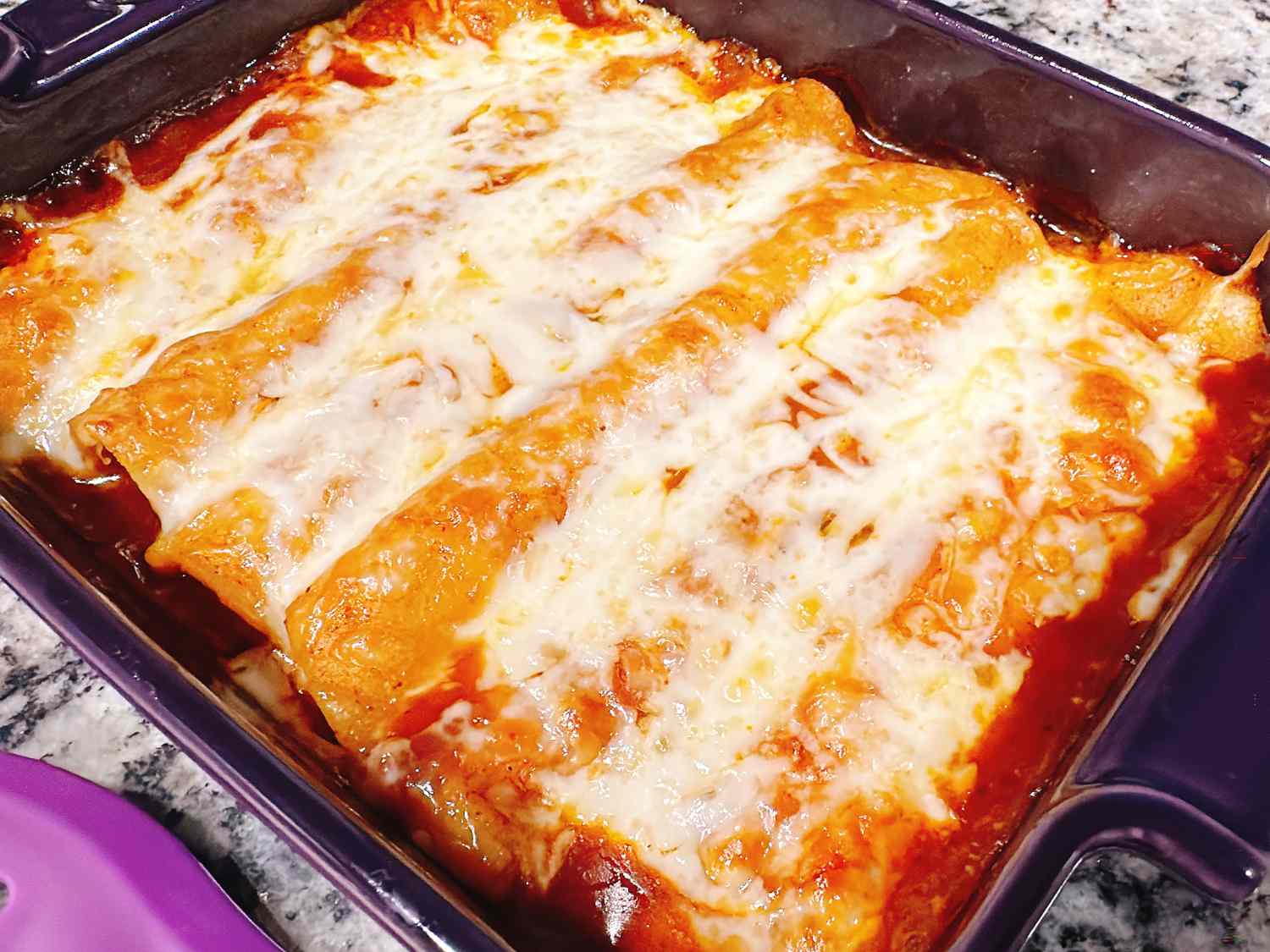 Easy Rotisserie Chicken Enchiladas
