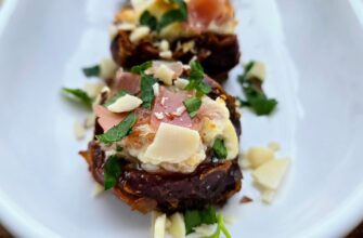 Boursin Stuffed Dates