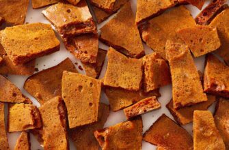 Carrot Honeycomb Toffee