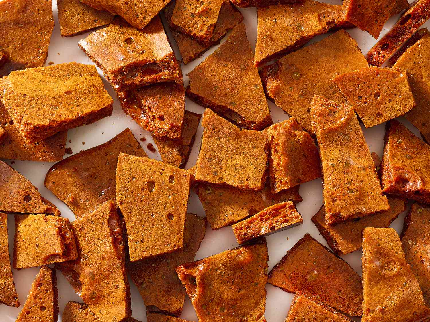 Carrot Honeycomb Toffee