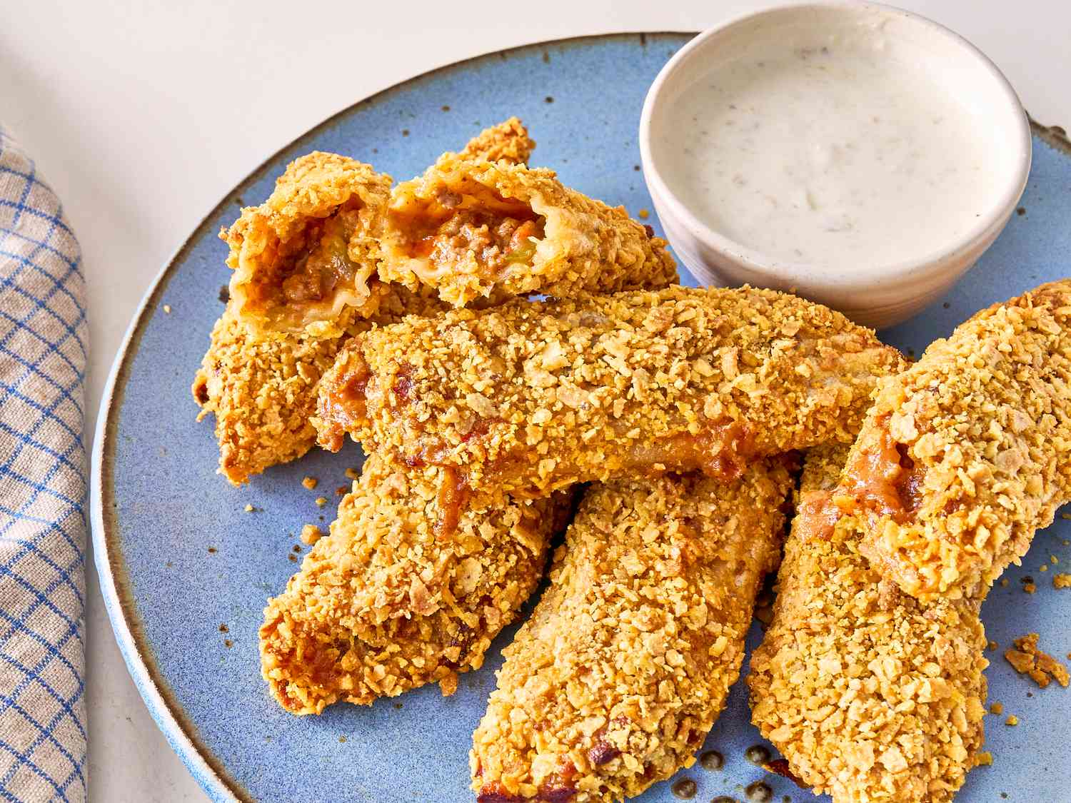 Air Fryer Pasta Tacos