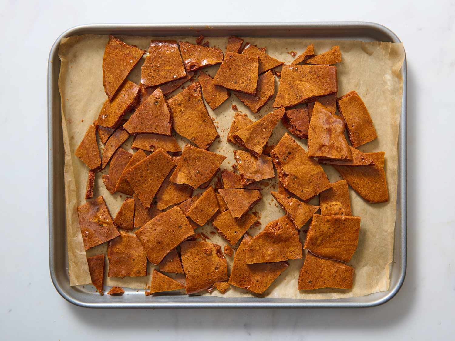 Carrot Honeycomb Toffee