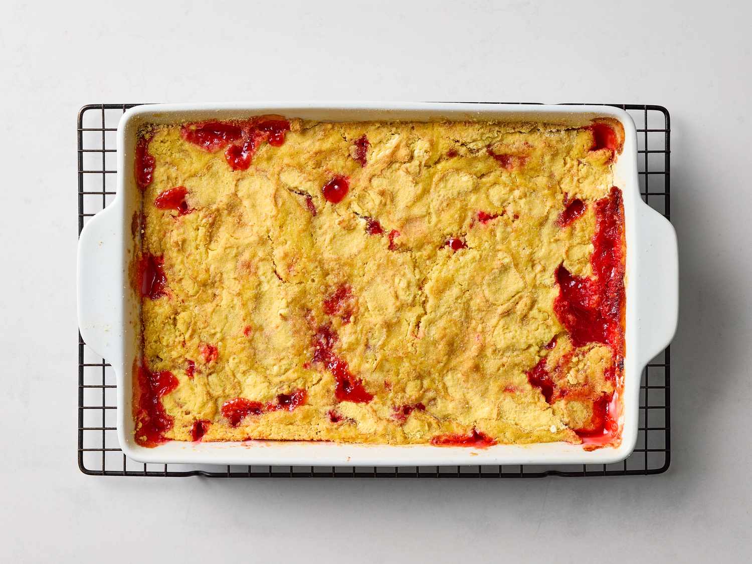 Aunt Kaye’s 5-Ingredient Rhubarb Dump Cake Tastes ‘Just Like Grandma Used To Make’