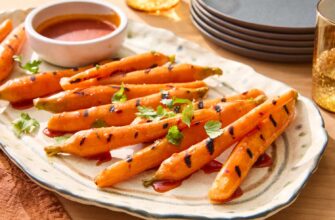 Hot Honey Grilled Carrots