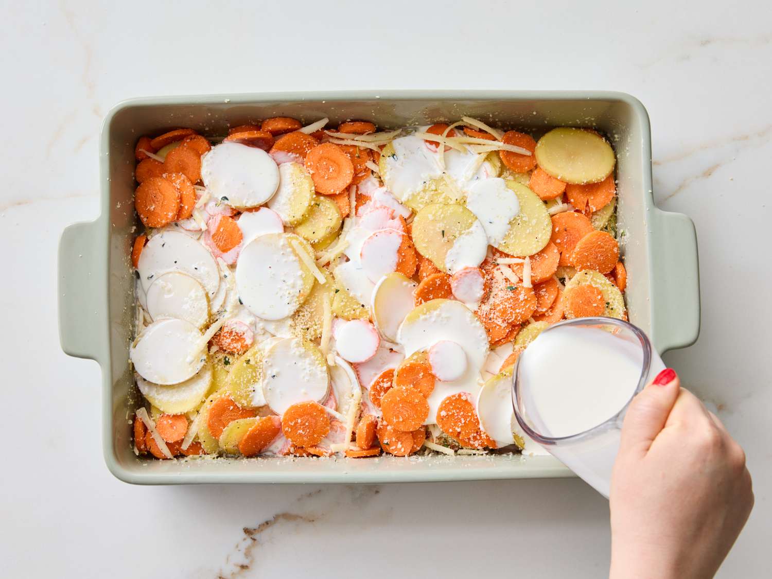 Carrot Potato Gratin