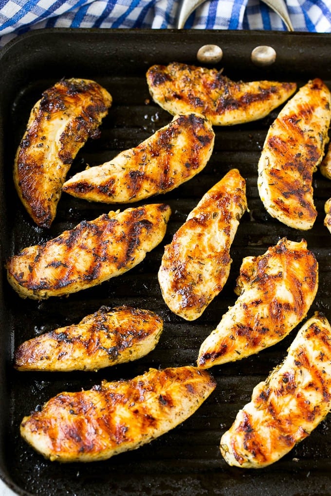 Grilled Chicken Tenders