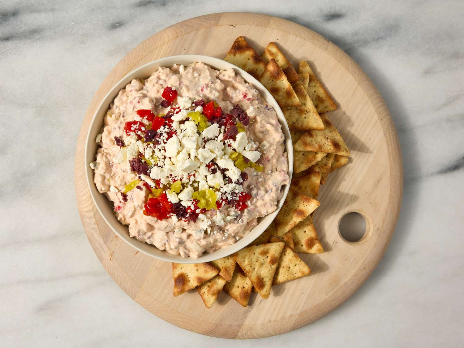 Chopped Greek Salad Dip