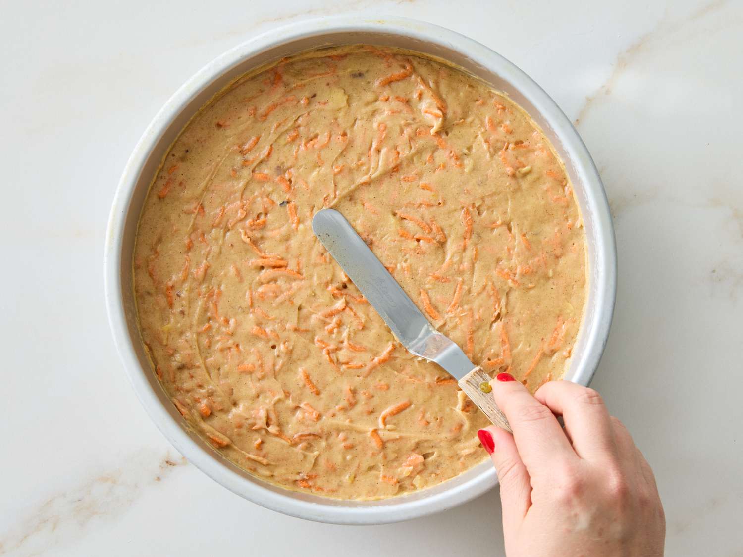 Glazed Carrot Snack Cake
