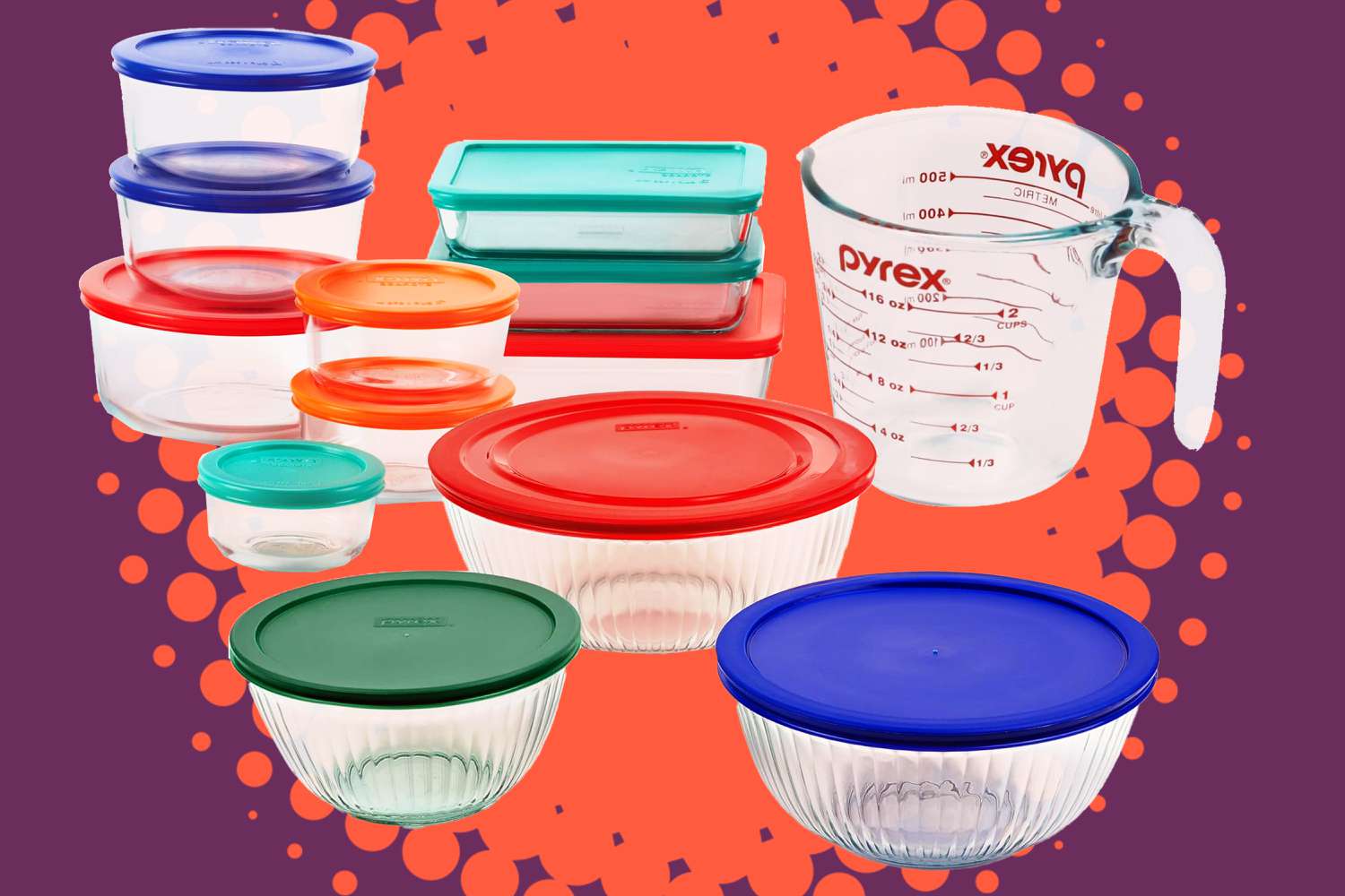 These Iconic Glass Pyrex Sets Have Thousands of 5-Star Ratings, from $4 Apiece