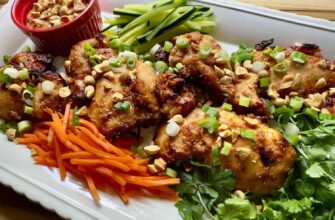 Air Fryer Peanut Chicken