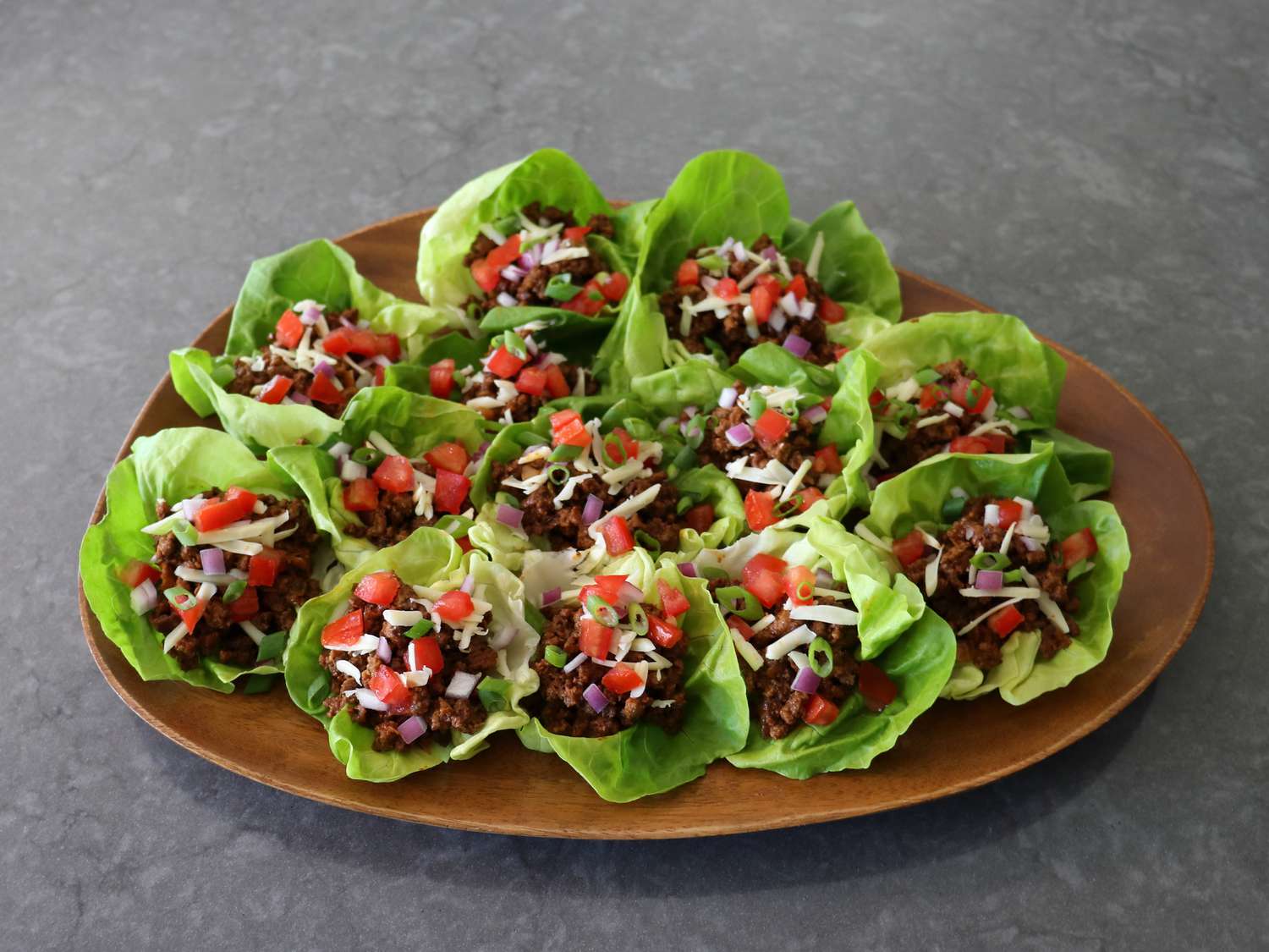 Taco Beef Lettuce Cups