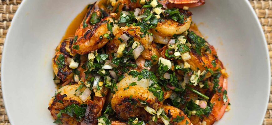 Chimichurri Shrimp