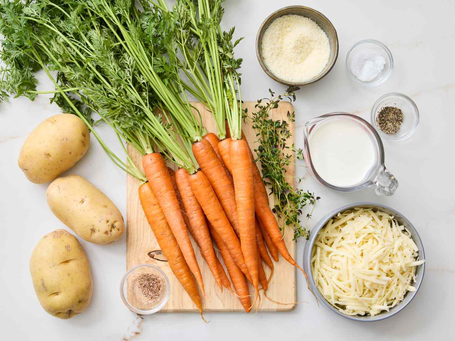 Carrot Potato Gratin