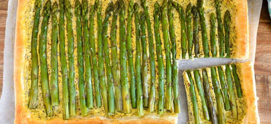 Asparagus Ricotta Tart