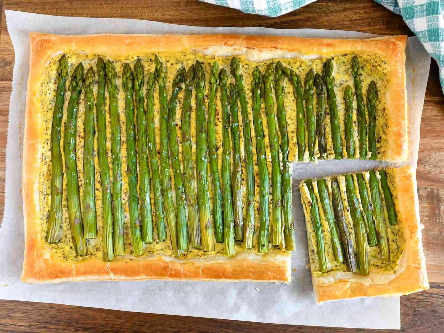 Asparagus Ricotta Tart