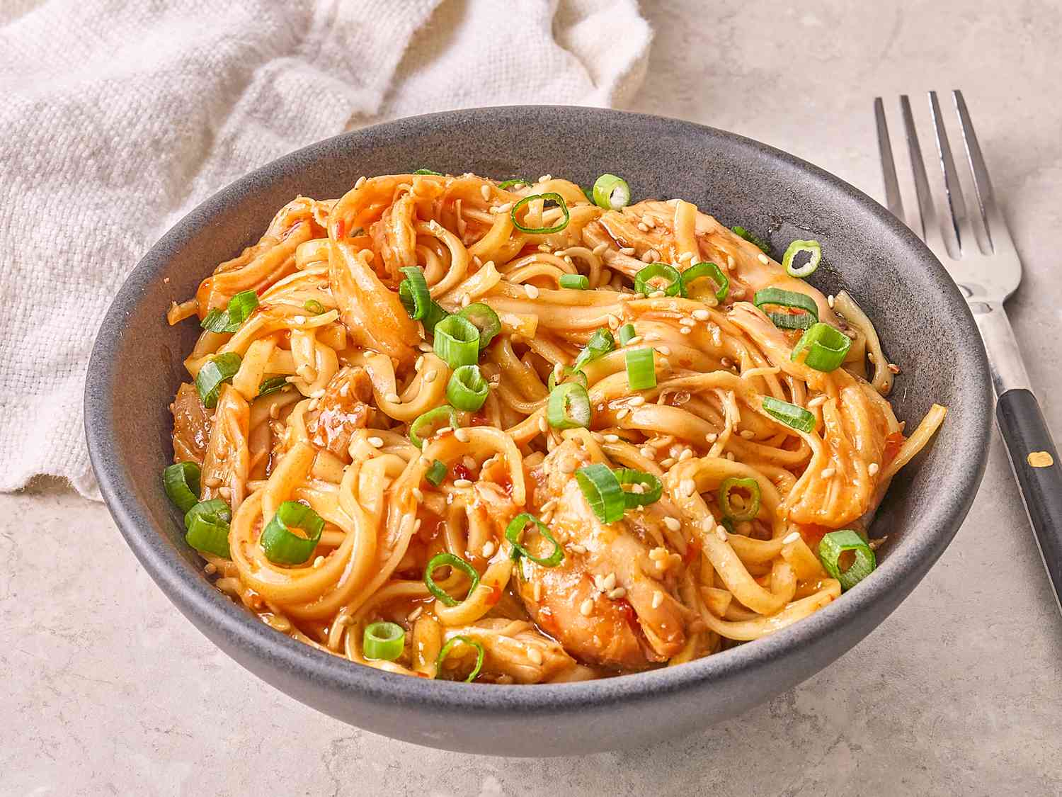 Slow Cooker Asian Zing Chicken Noodles