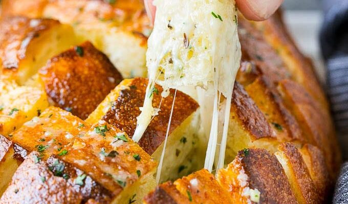 Cheesy Pull Apart Bread