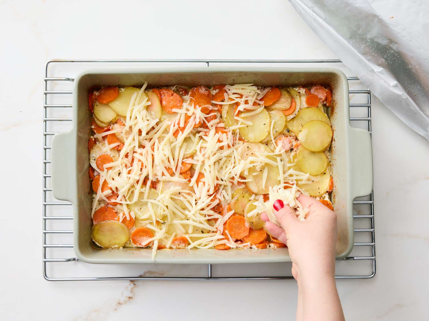 Carrot Potato Gratin