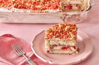 Strawberry Shortcake Ice Cream Cake