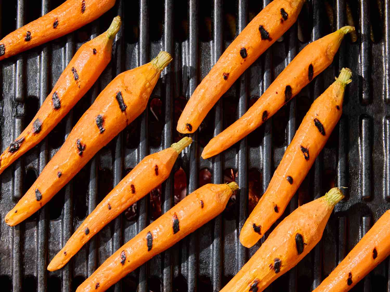 Hot Honey Grilled Carrots