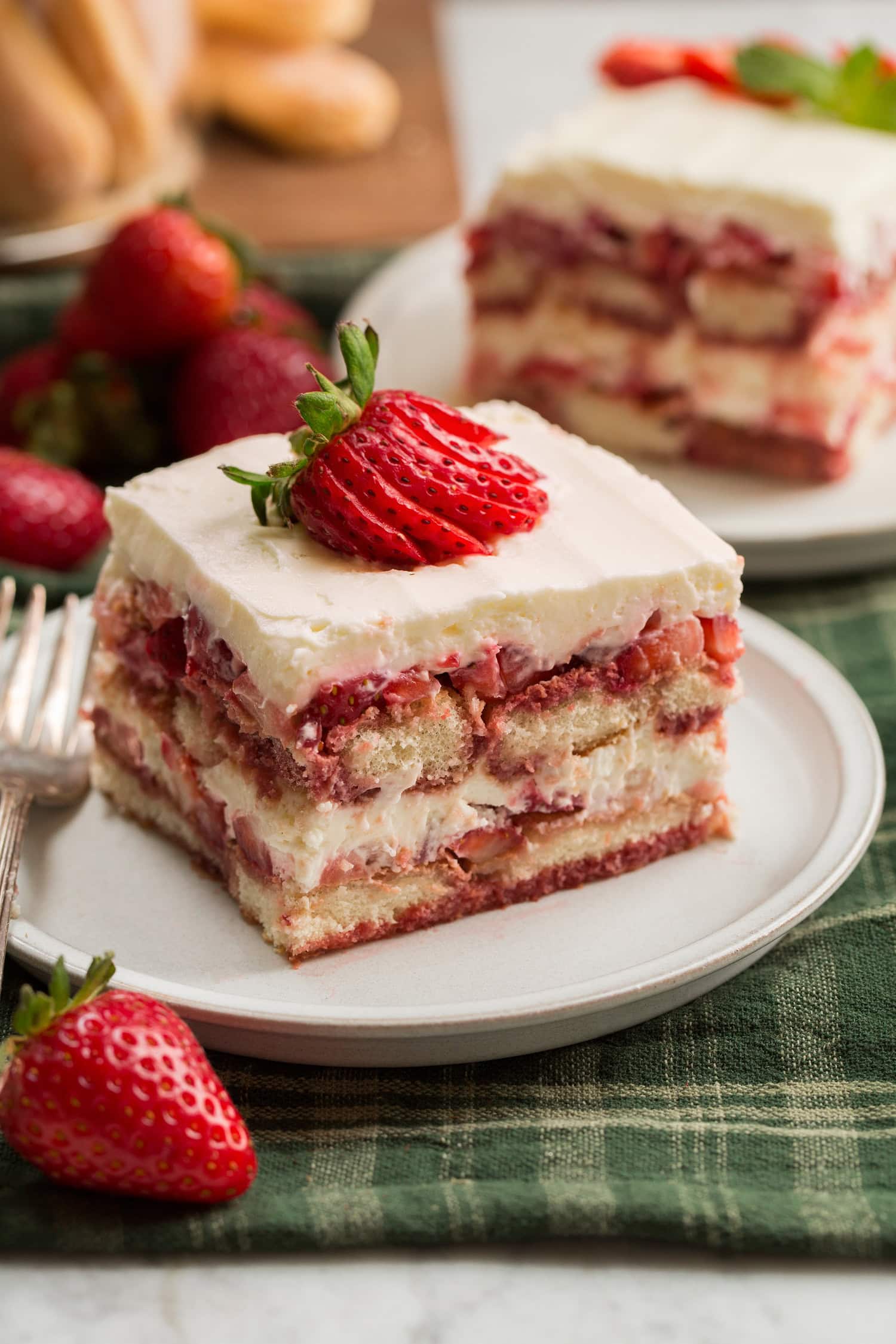 Strawberry Cheesecake Tiramisu