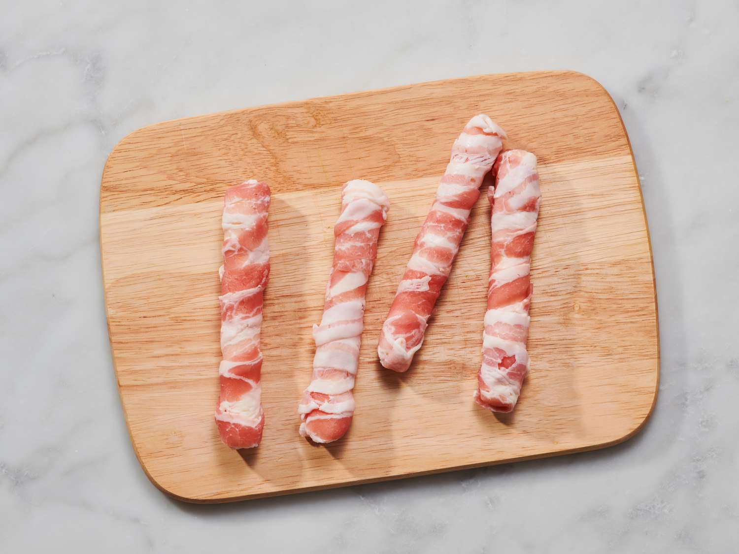2-Ingredient Bacon-Wrapped Mozzarella Sticks