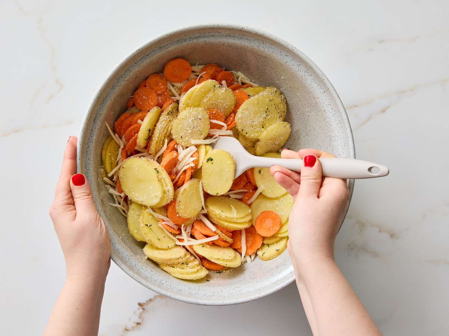 Carrot Potato Gratin
