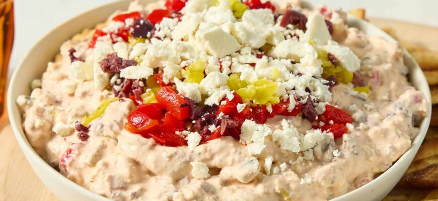Chopped Greek Salad Dip