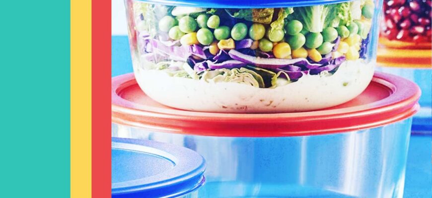 These Glass Pyrex Containers Are 'So Much Better Than Plastic,' and the 14-Piece Set Is $2 Each