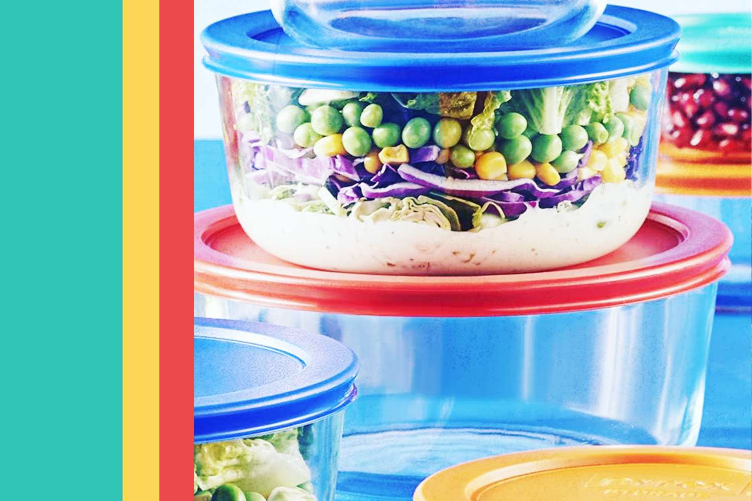 These Glass Pyrex Containers Are 'So Much Better Than Plastic,' and the 14-Piece Set Is $2 Each