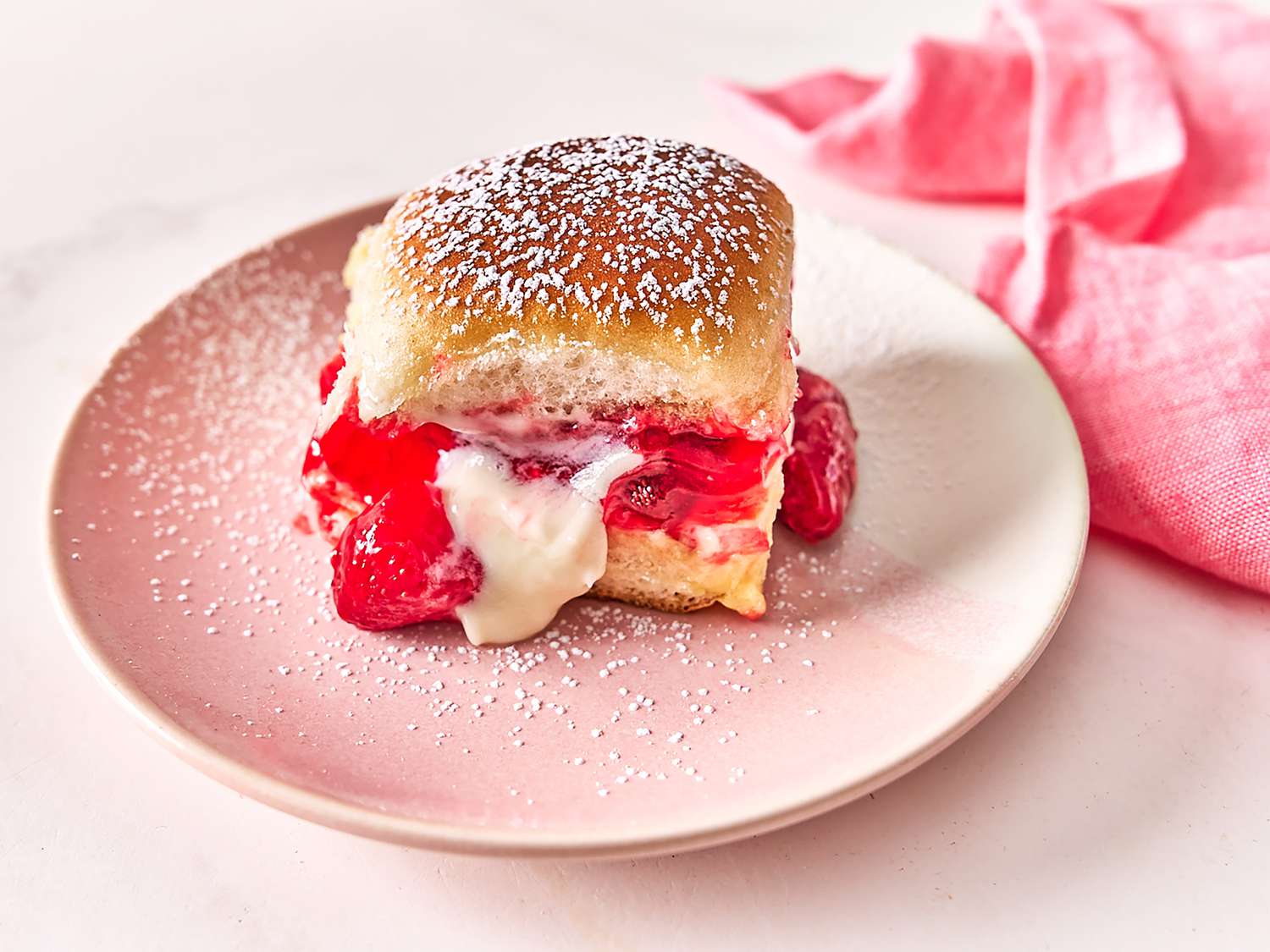Strawberry Cheesecake Sliders