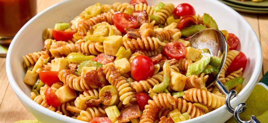 Bloody Mary Pasta Salad