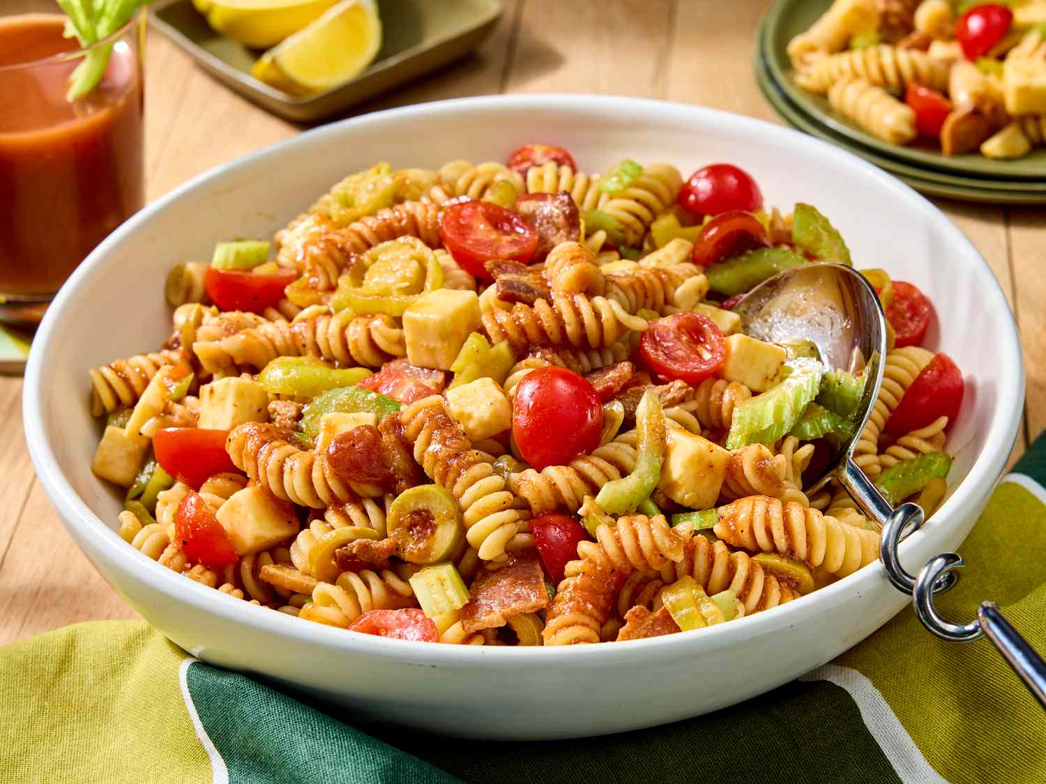 Bloody Mary Pasta Salad