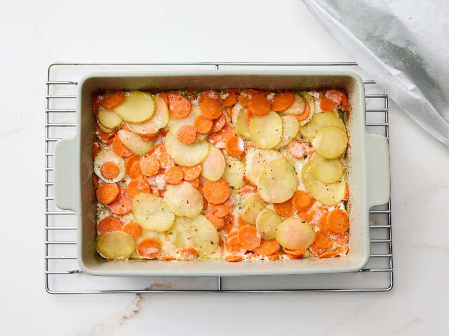 Carrot Potato Gratin