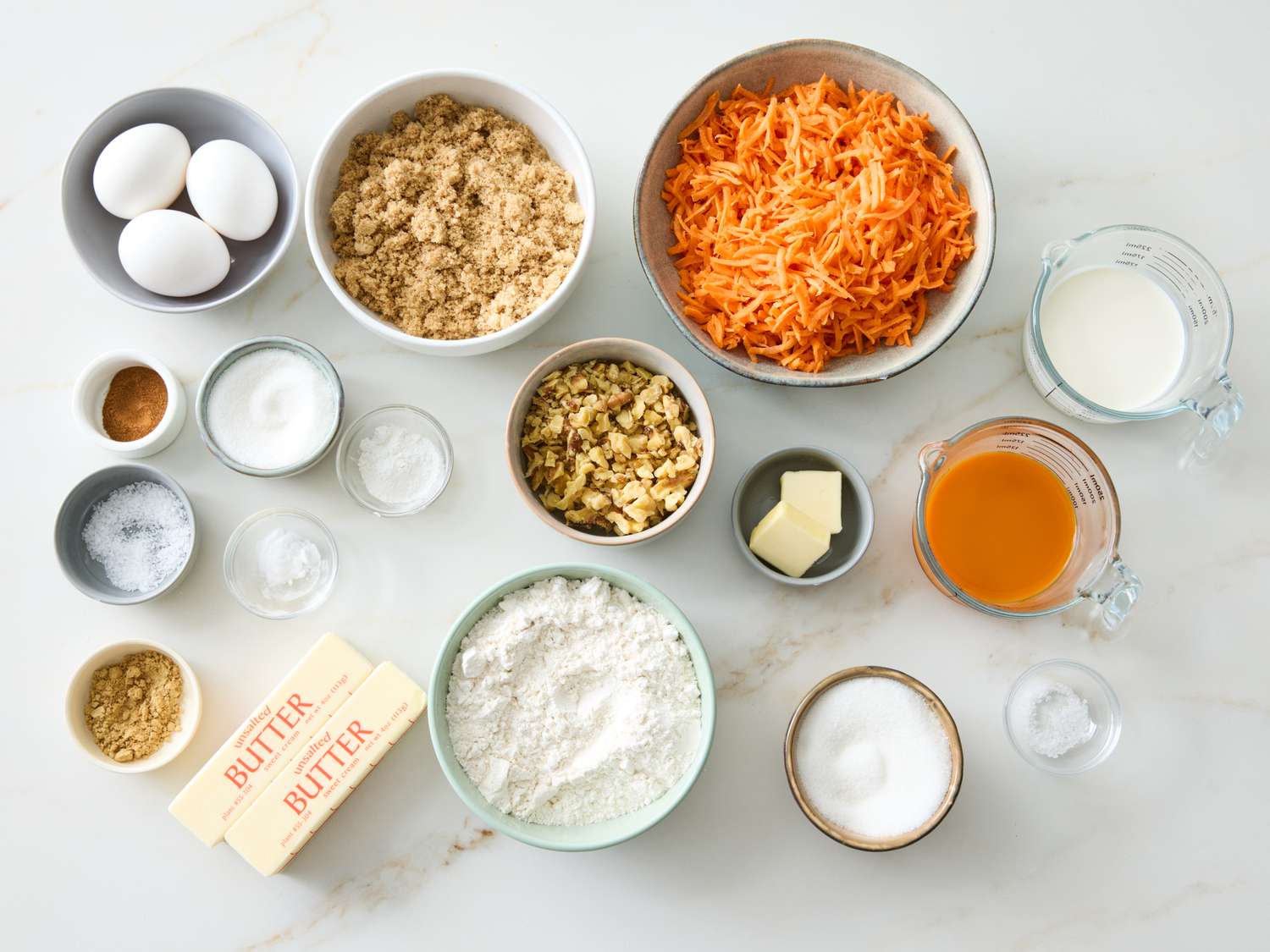 Glazed Carrot Snack Cake