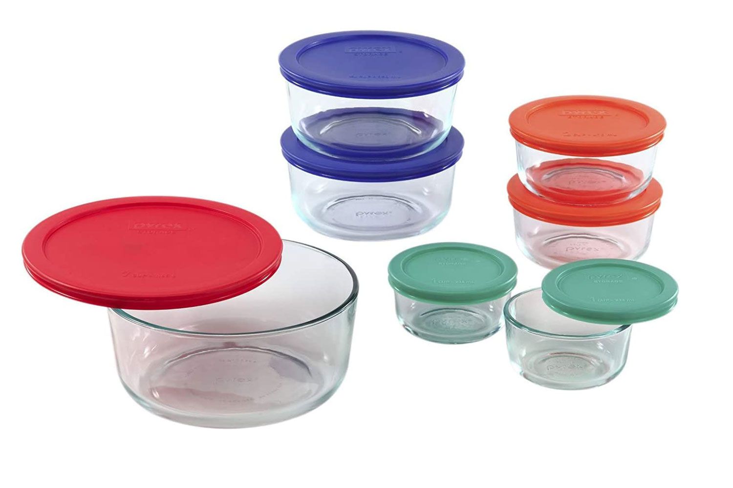 These Glass Pyrex Containers Are 'So Much Better Than Plastic,' and the 14-Piece Set Is $2 Each