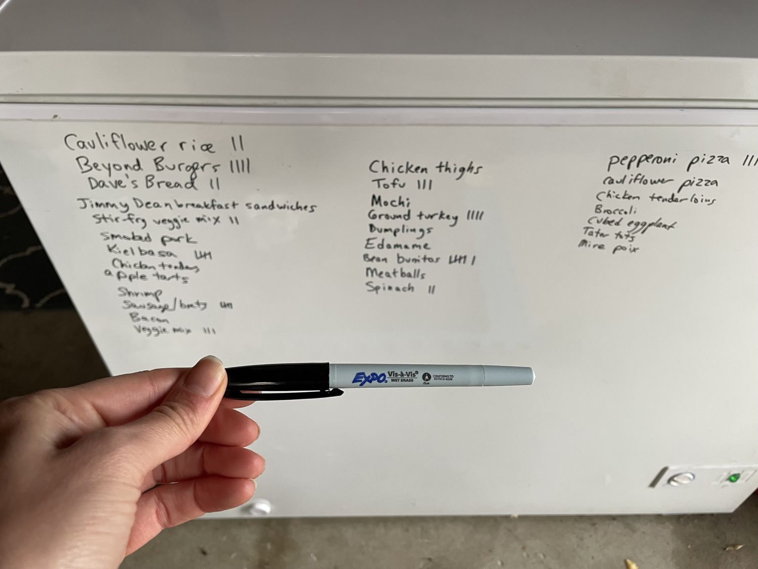 The Surprisingly Simple Method I Use to Keep Track of Everything In My Freezer