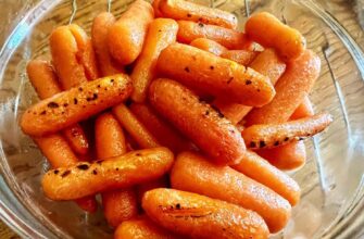 Air Fryer Hot Honey Glazed Carrots