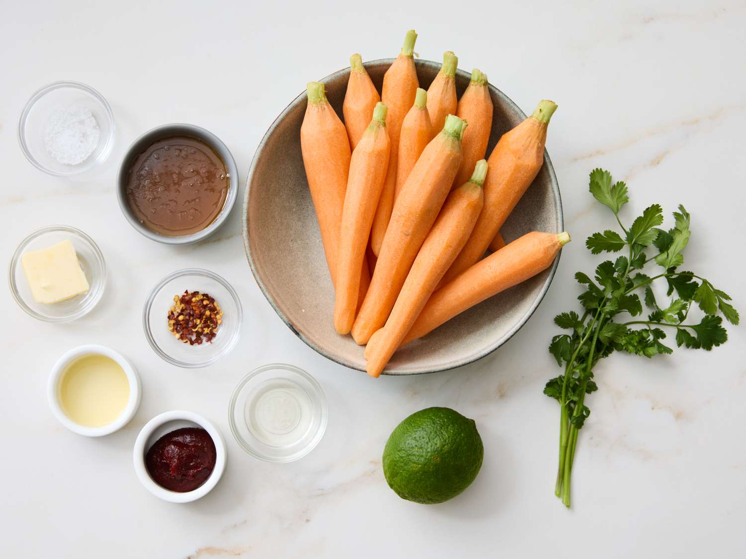 Hot Honey Grilled Carrots