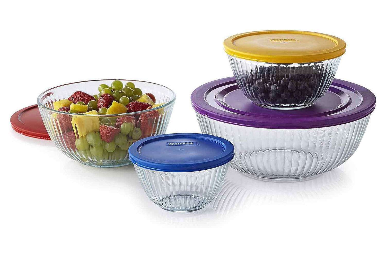 These Glass Pyrex Containers Are 'So Much Better Than Plastic,' and the 14-Piece Set Is $2 Each