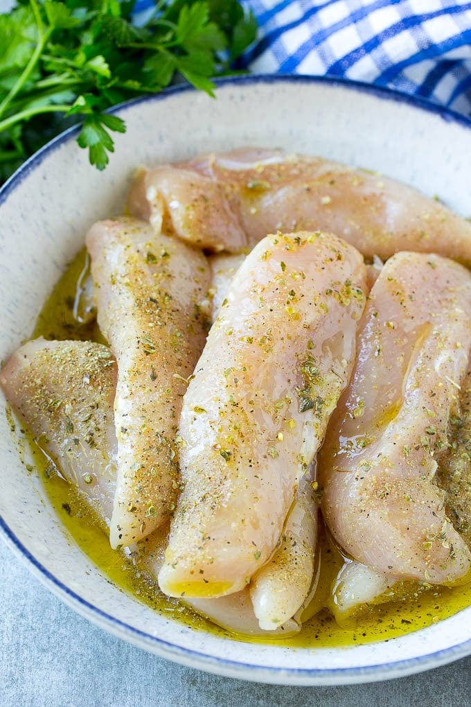 Grilled Chicken Tenders