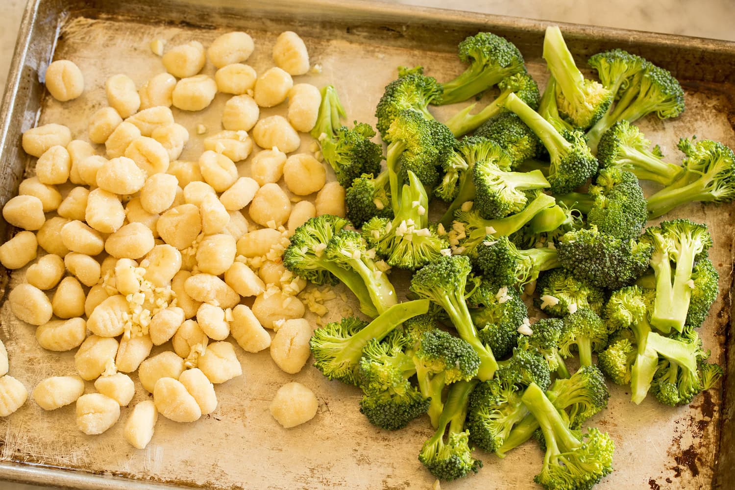 Sheet Pan Gnocchi with Sausage and Broccoli