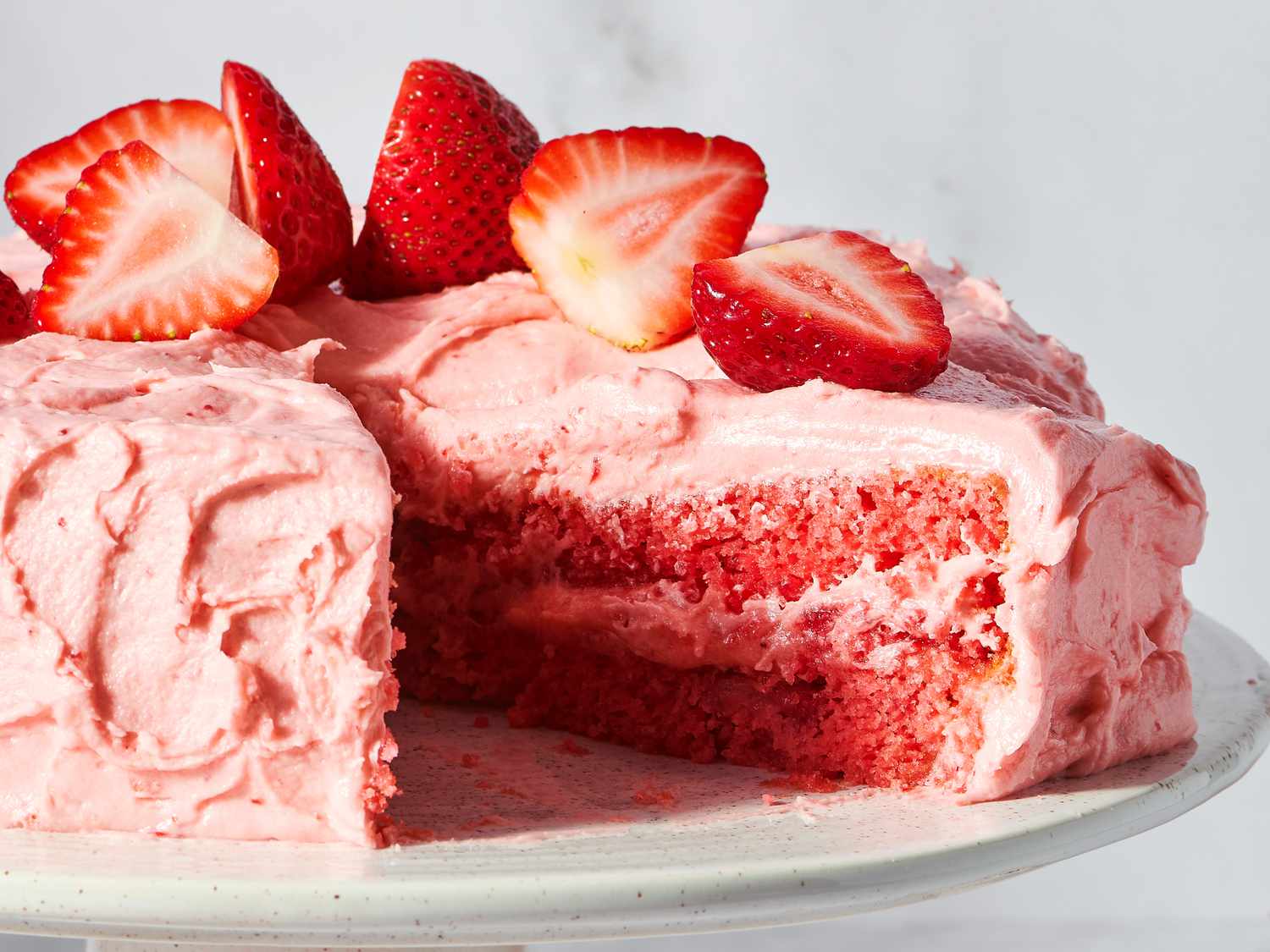I Just Learned the Most Genius Trick for Making the Best Strawberry Cake