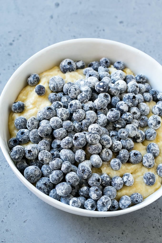 Blueberry Banana Bread